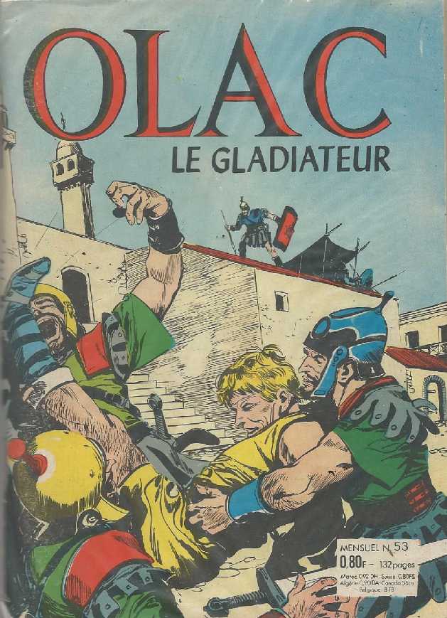 Scan de la Couverture Olac Le Gladiateur n 53